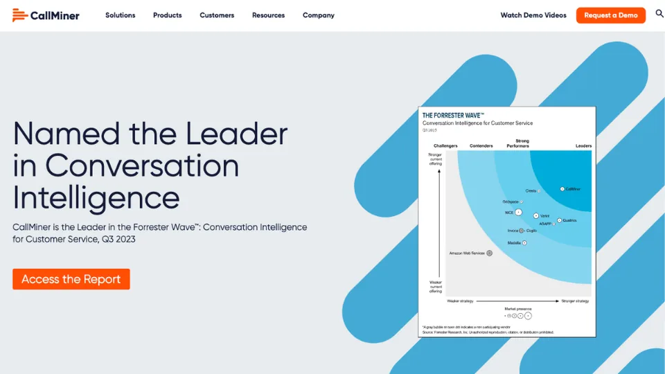 CallMiner call center quality assurance software