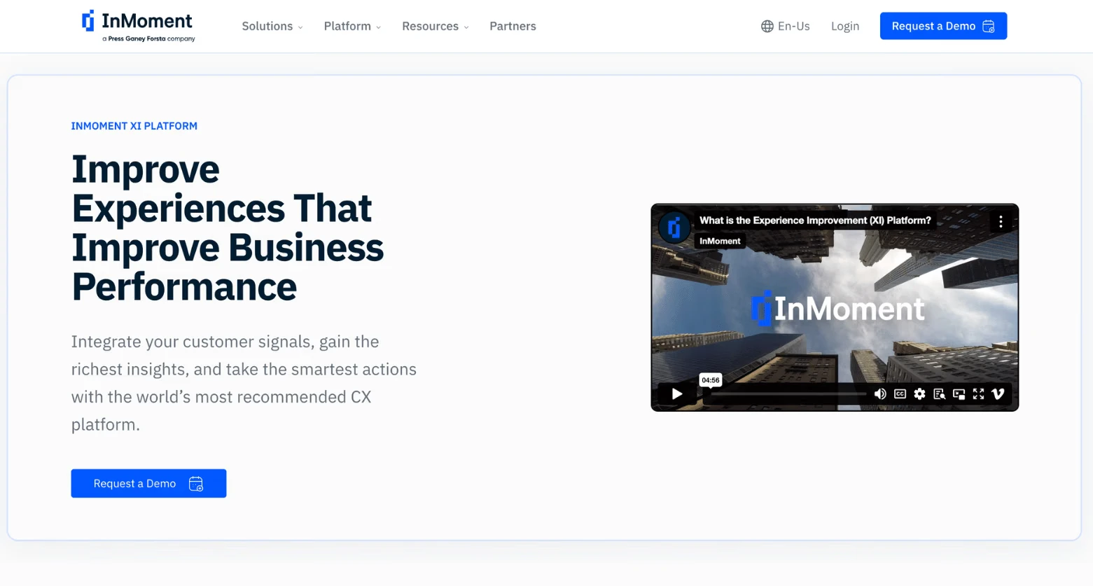 InMoment Customer Insights Software