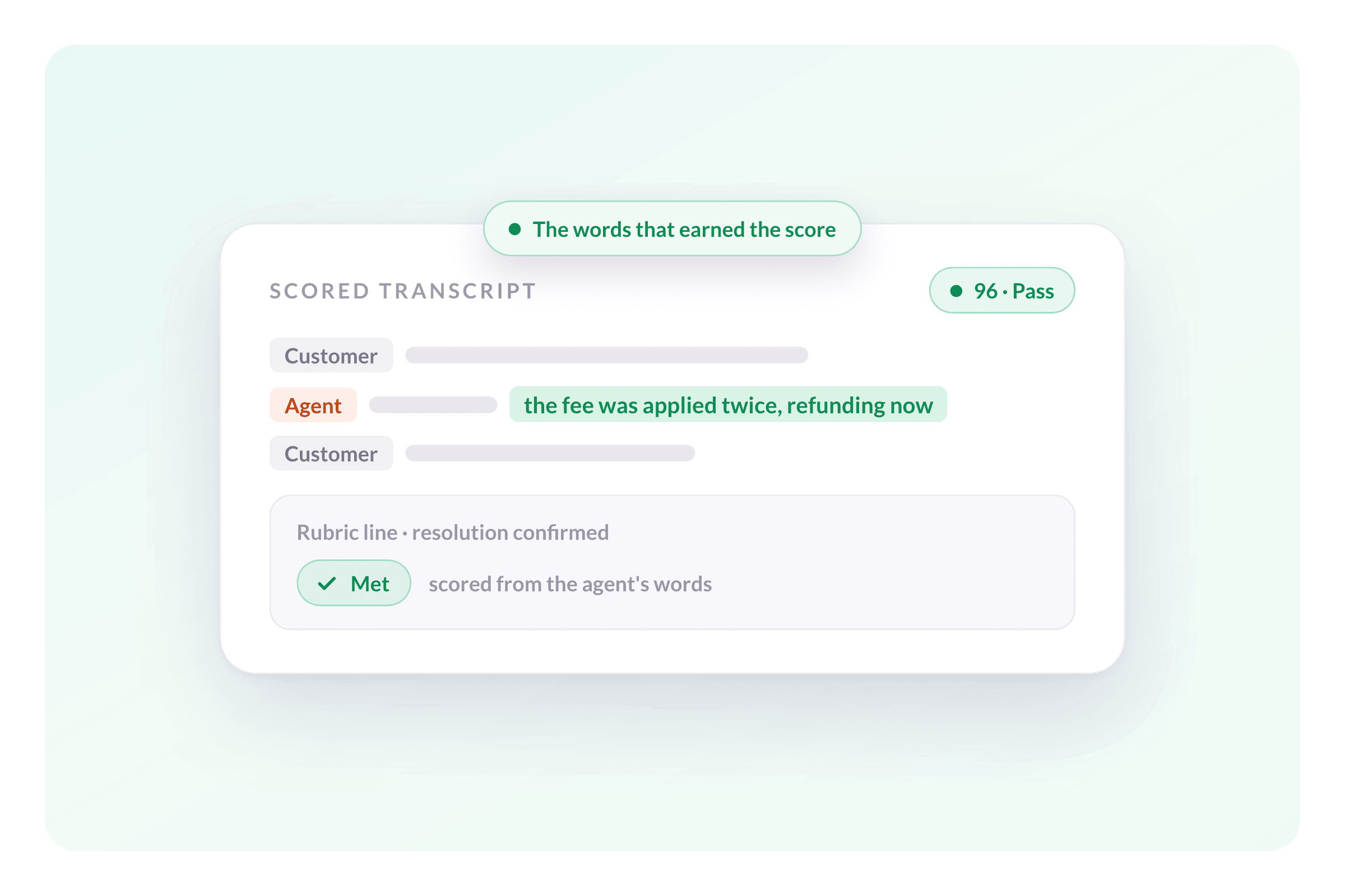 Pair QA Scores With Their Scored Transcripts