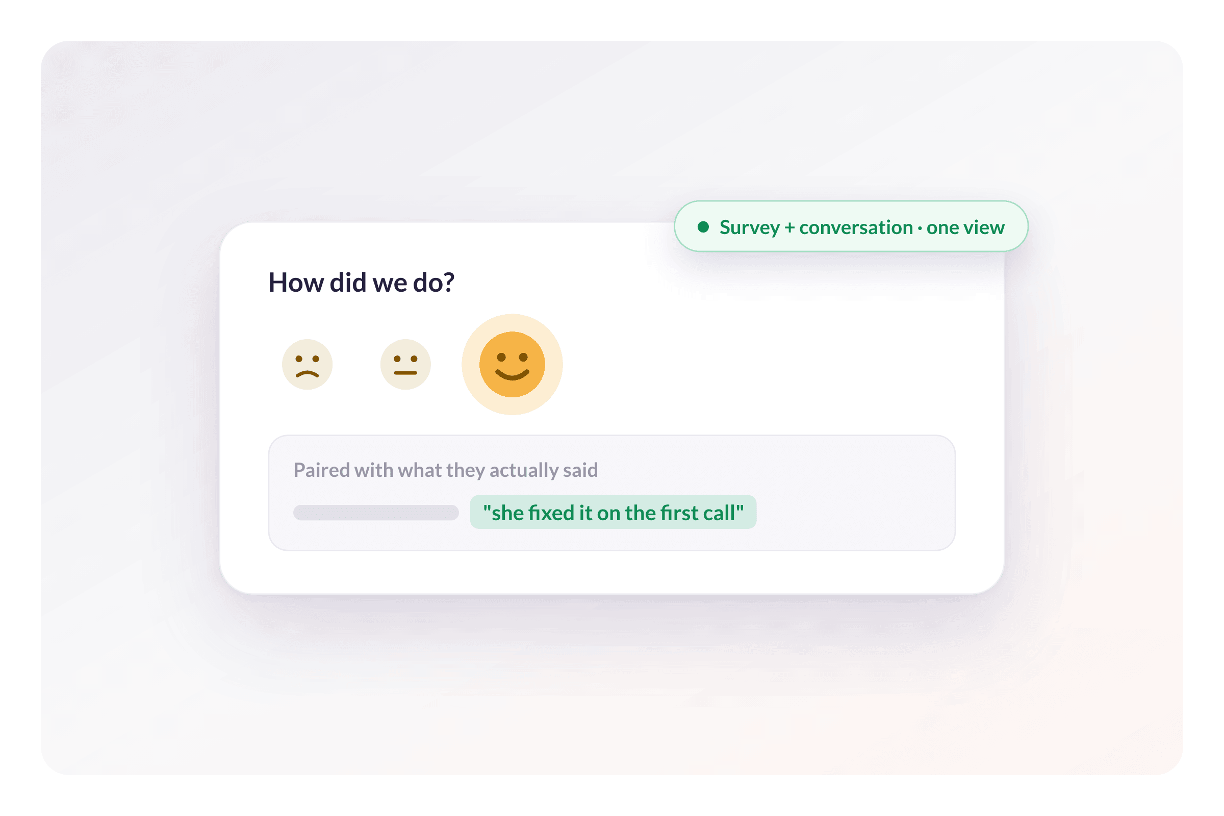 Turn Survey Comments Into Actions for Teams Outside the Contact Center