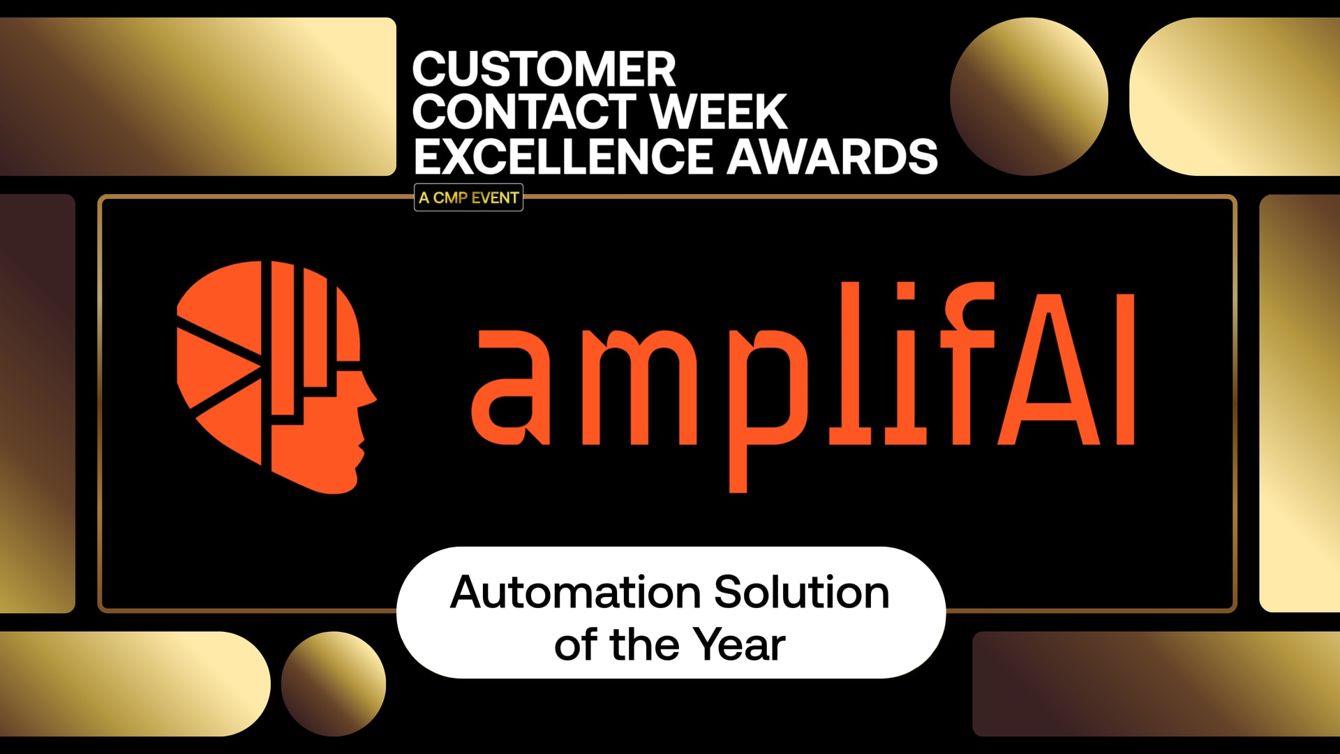 AmplifAI named Automation Solution of the Year at the 2026 CCW Excellence Awards