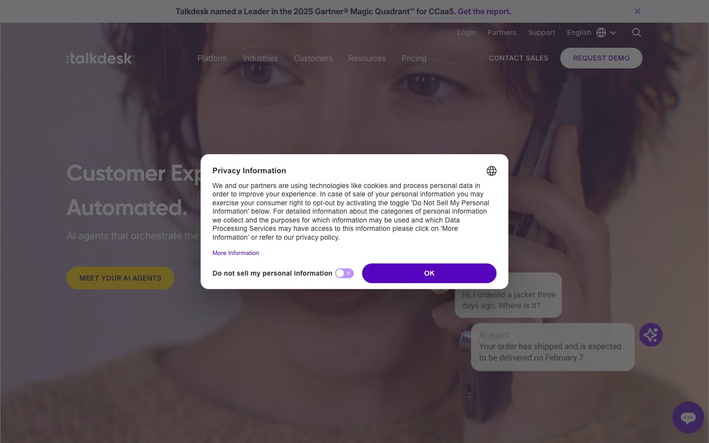 Talkdesk Call Center Analytics Software