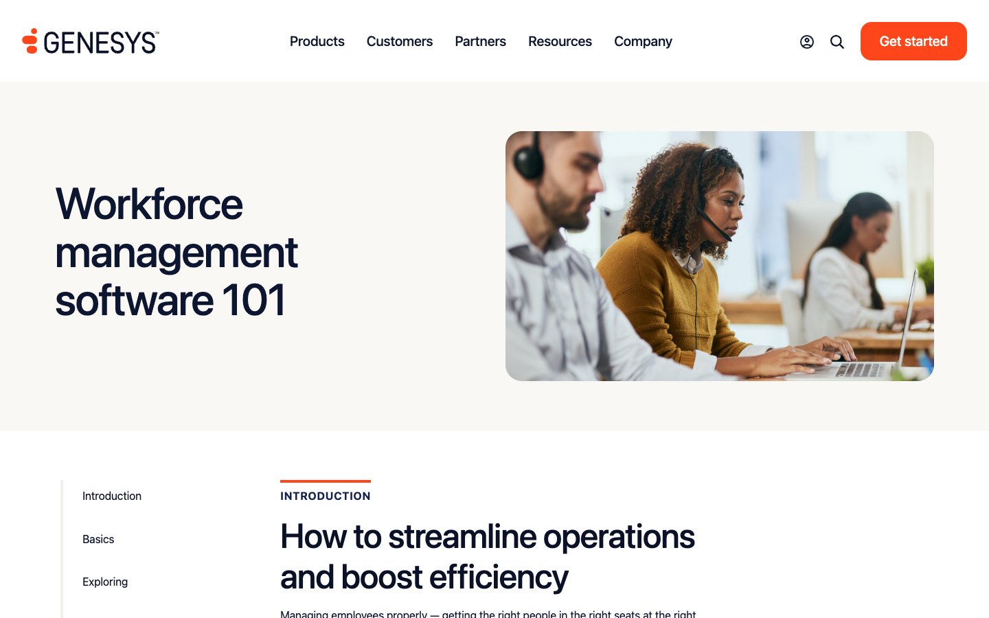 Genesys Cloud Workforce Management (WFM) Software