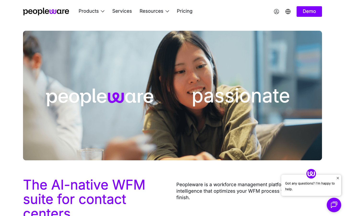 Peopleware Workforce Management (WFM) Software