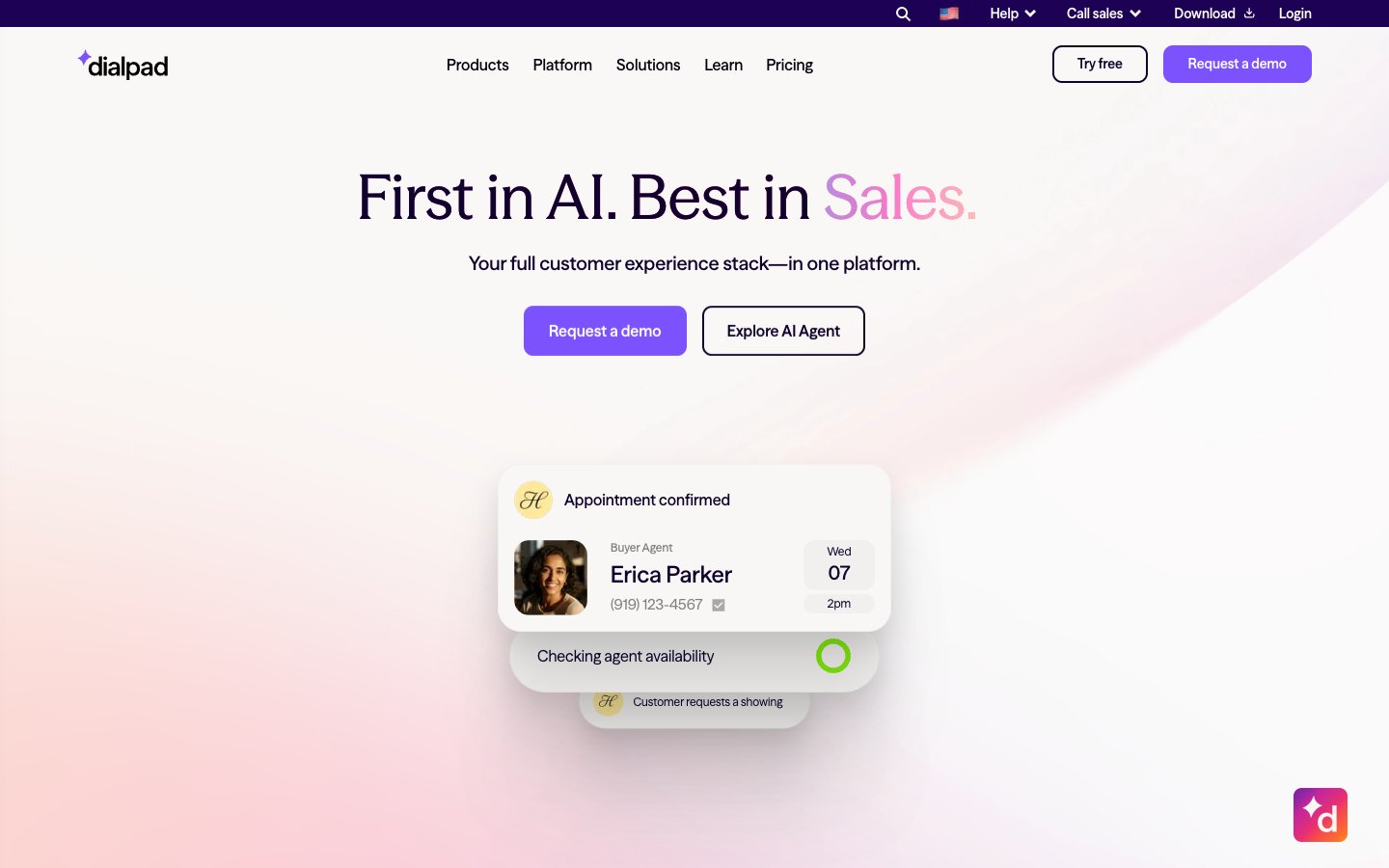 Dialpad Contact Center as a Service (CCaaS) Software