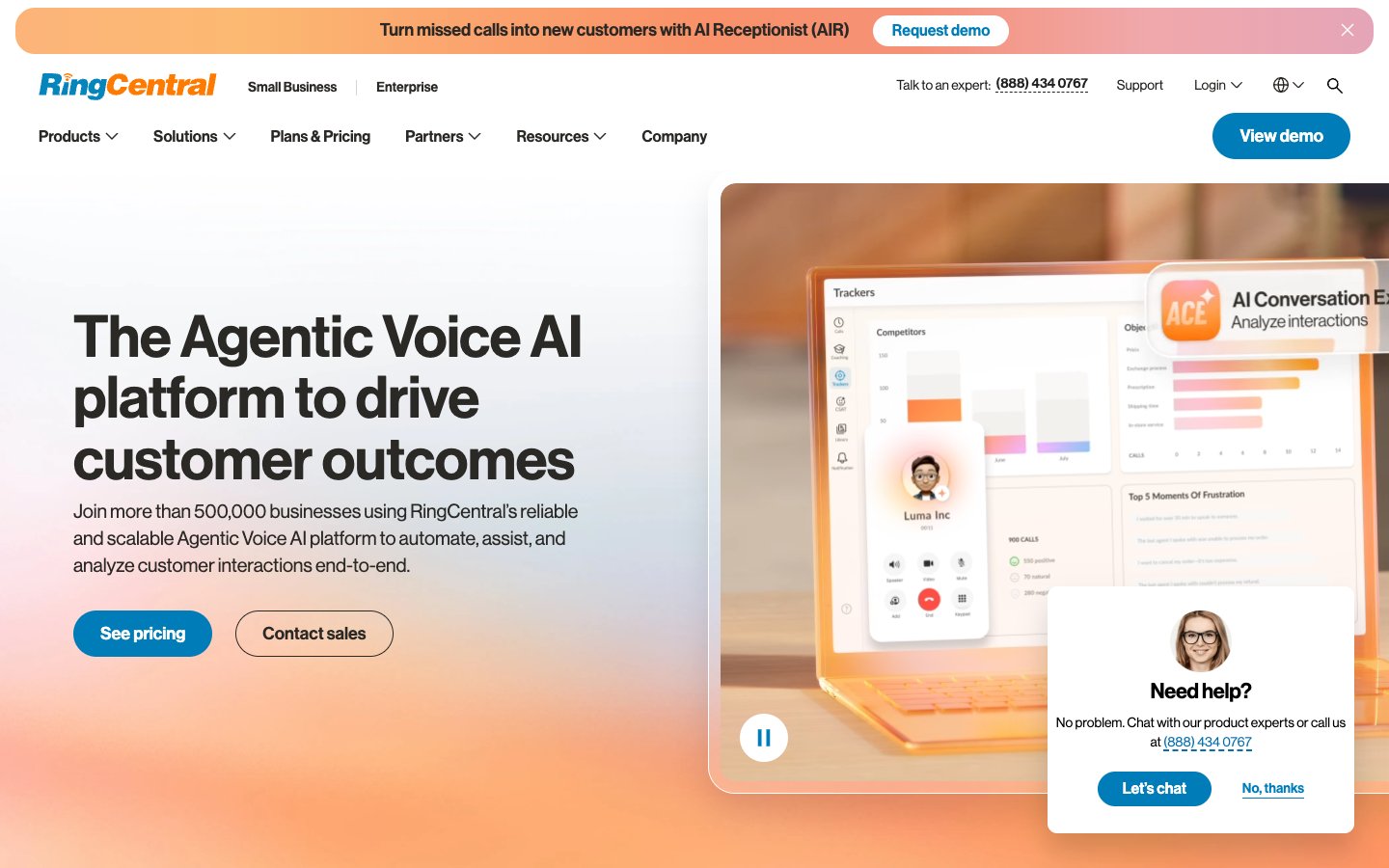 RingCentral Contact Center as a Service (CCaaS) Software