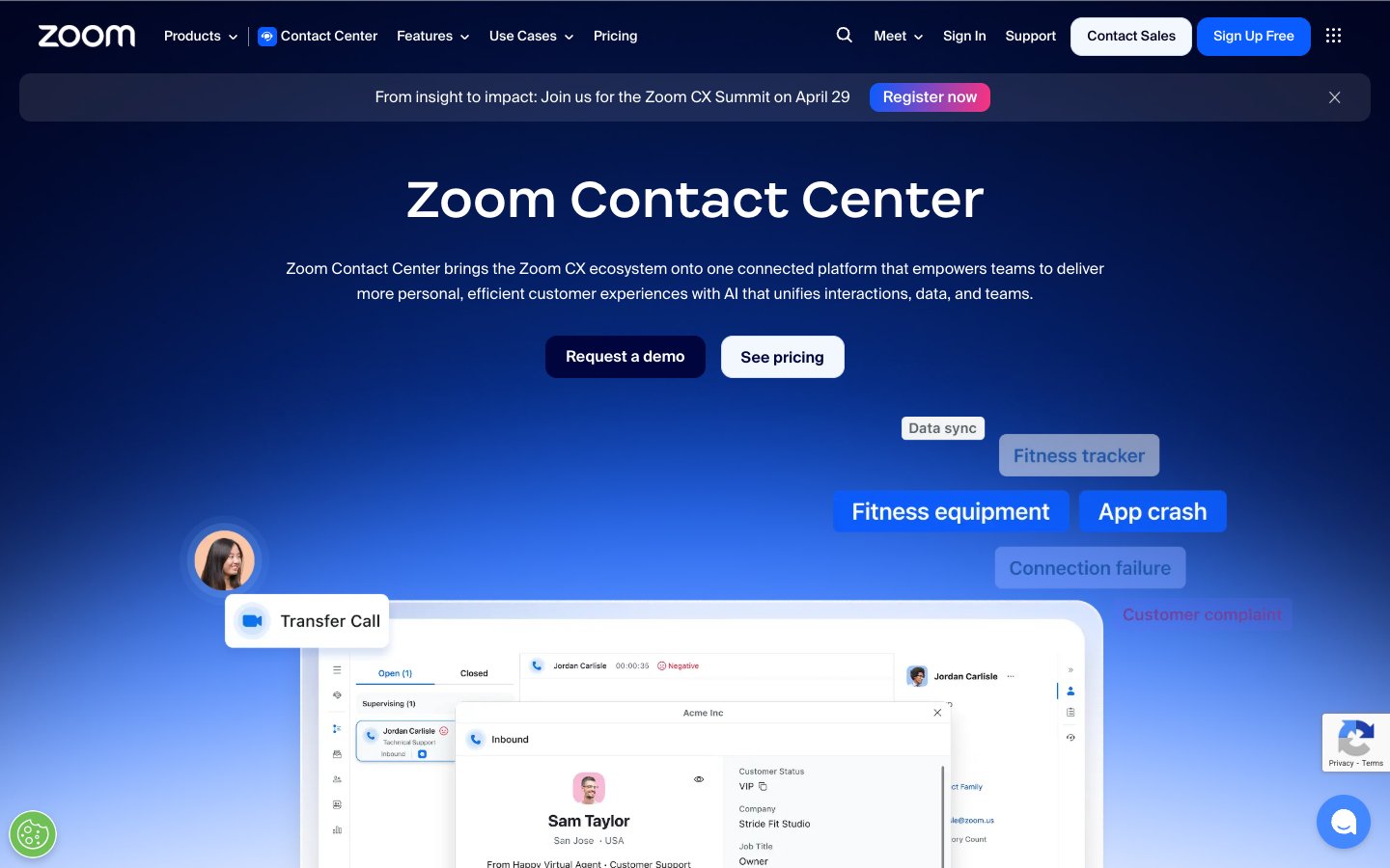 Zoom Contact Center as a Service (CCaaS) Software